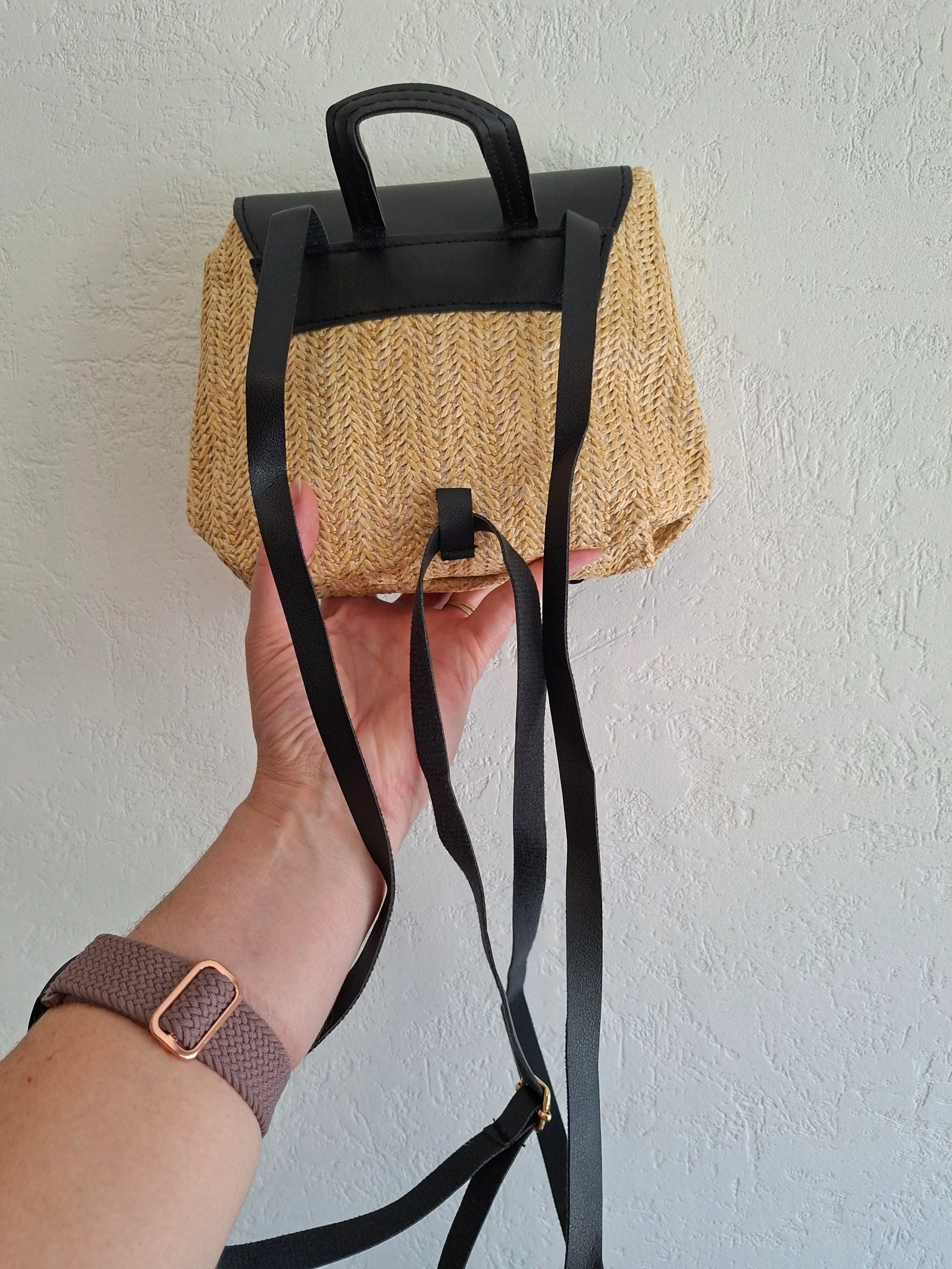 Pequeño bolso de cuerda trenzada – Nuevo – 18 x 18 cm – photo 4